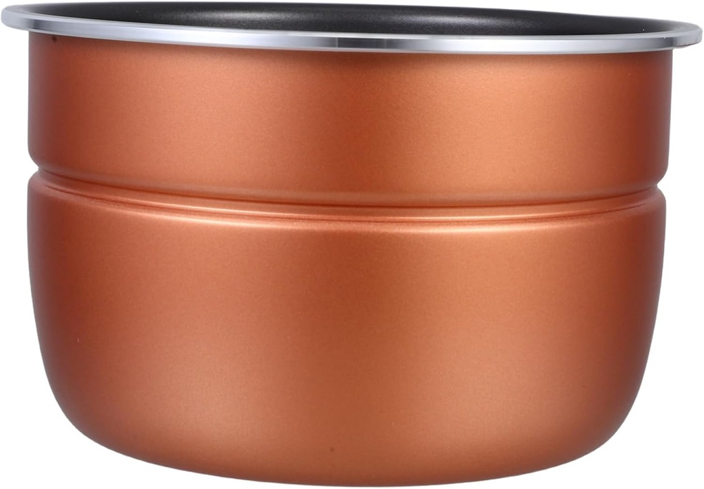 ABOOFAN 1set Aluminum Alloy Non-stick Inner Pot for Electric Pressure Cooker Capacity Replacement for Rice Cooker for Family Meals and Daily Cooking