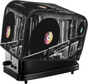 2 Slice Toaster Cover with Two Pockets for Storing knife Super Soft Appliance Cover Vinyl Records Dust Cover for Kitchen Small Oven Cover Kitchen Bread Machine Protector Cover