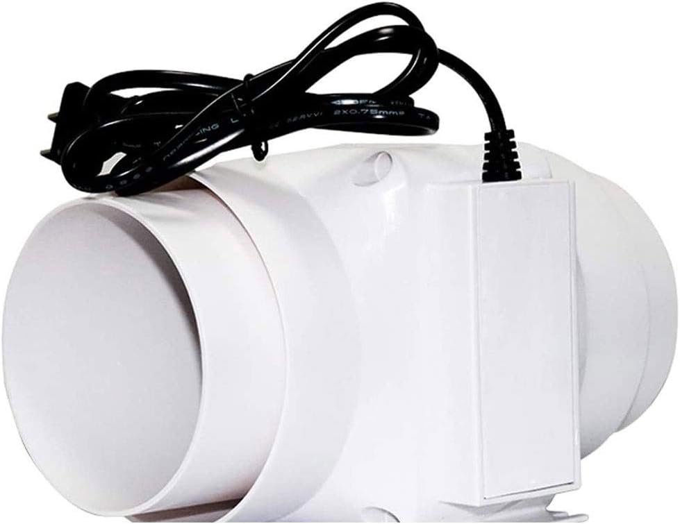 Exhaust Fan Wall Window Hood Fan for Bathroom Home Silent Ventilator Pipe Duct Fan Ventilate Air Cleaning Extractor