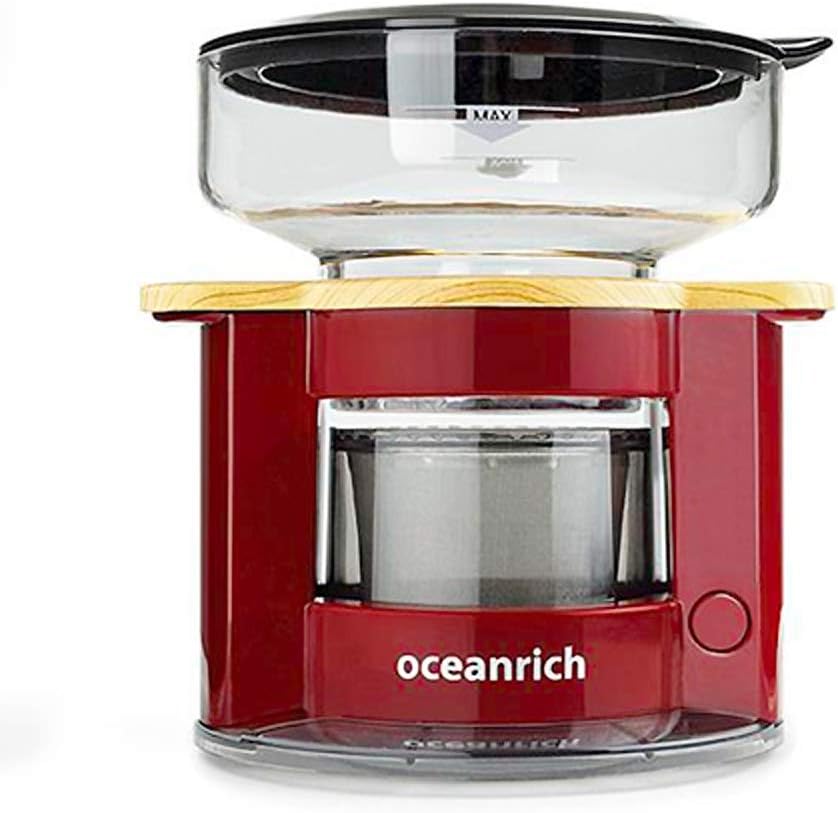 UNIQ"oceanrich Automatic Drip Coffee Maker" UQ-CR8200RD (RED)【Japan Domestic Genuine Products】【Ships from Japan】