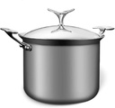 Stockpot/Stockpot Stainless Steel Stockpot - 316 Food Grade Stainless Steel Heavy Duty Stockpot Stewpot Slow Cooker - Thickened Deep Stockpot with Lid Sauce Pot Steel (