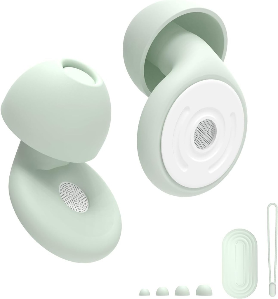 Ear Plugs for Sleeping Noise Cancellin Hearing Protection Ear Plugs with 8 Eartips and Carrying Case