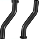 596163 Vacuum Hose, 3 inch, for B-riggs & S-tratton for John Deere D125 D130 D140 D160 D170 Lawn Mower Tractor Replaces 593998 797408 (2/Pack)