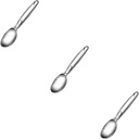 3pcs Stainless Steel Ice Cream Scoop Ergonomic Design Ice Cream Spoon for and Desserts Easy to Clean Kitchen Tool