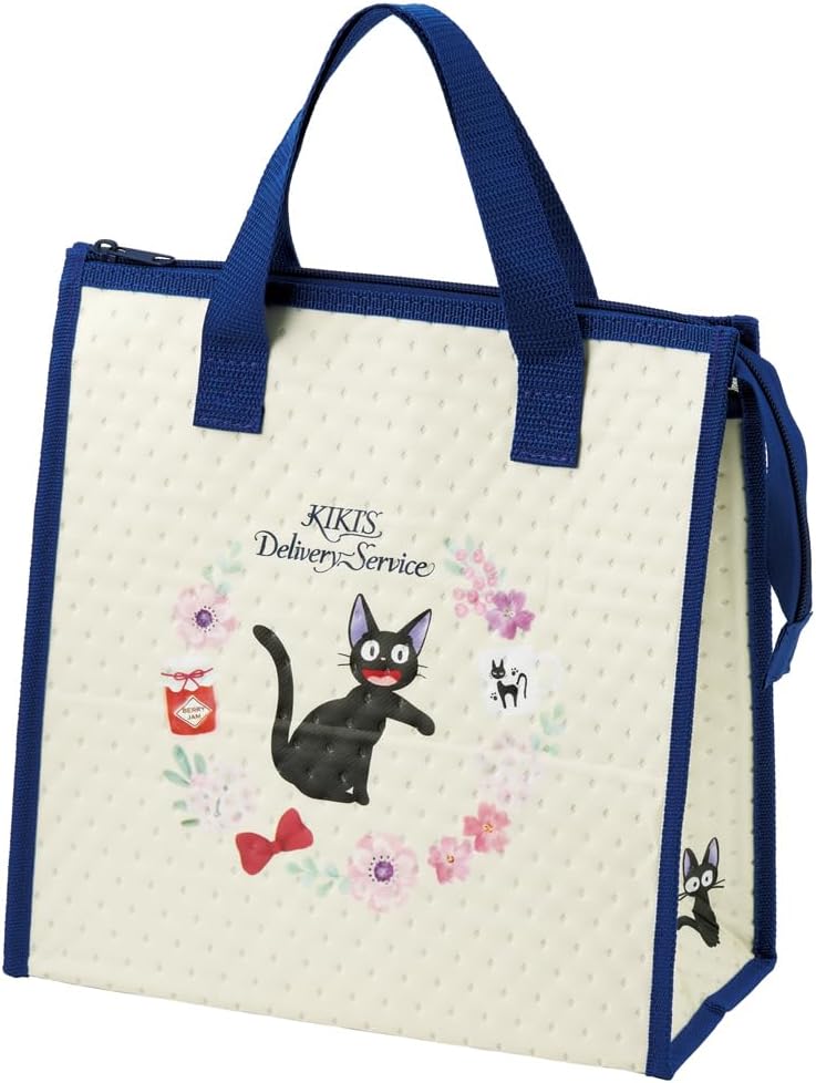 Skater FBC1-A Lunch Bag, Non-Woven Insulated Bag, Kiki's Delivery Service, French, Studio Ghibli