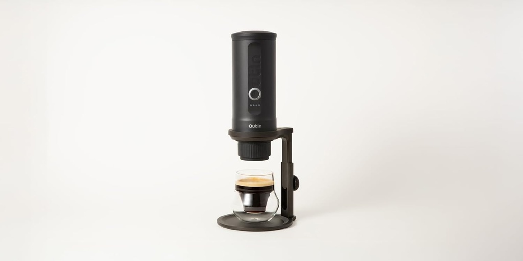 OutIn Nano Portable Electric Espresso Machine, Detachable Universal Coffee Stand