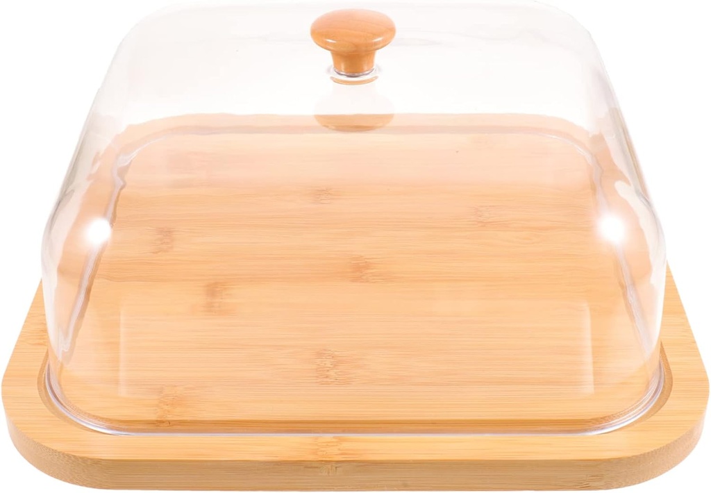 Cake Carrier Lid Cake Stand Lids Stand Acrylic Display Cover Food Plate Holder