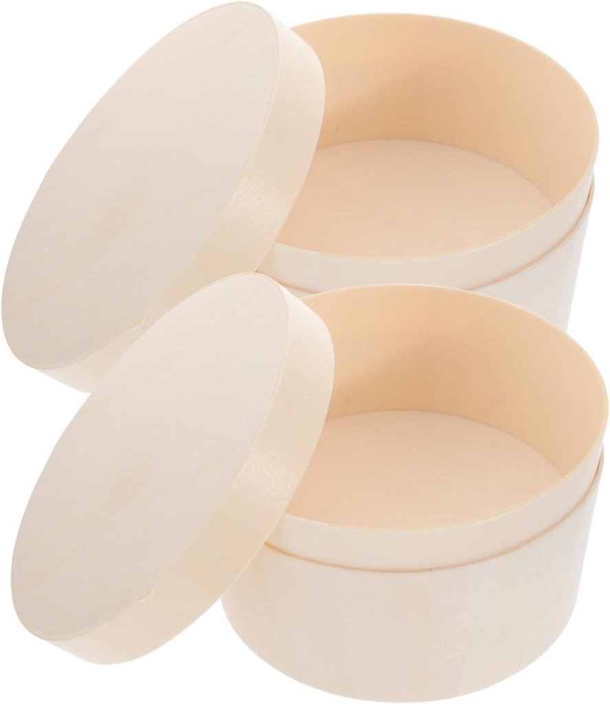 Cabilock 2pcs 4 Cake Carrier Box Cheesecake Packaging for Parties Birthdays and Special Occasions Design for Safe Food Handling