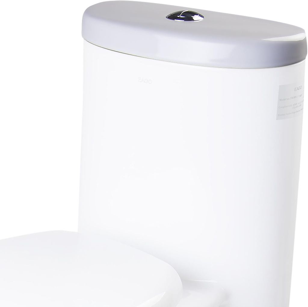 EAGO R-309LID Replacement Ceramic Toilet Lid for TB309, White