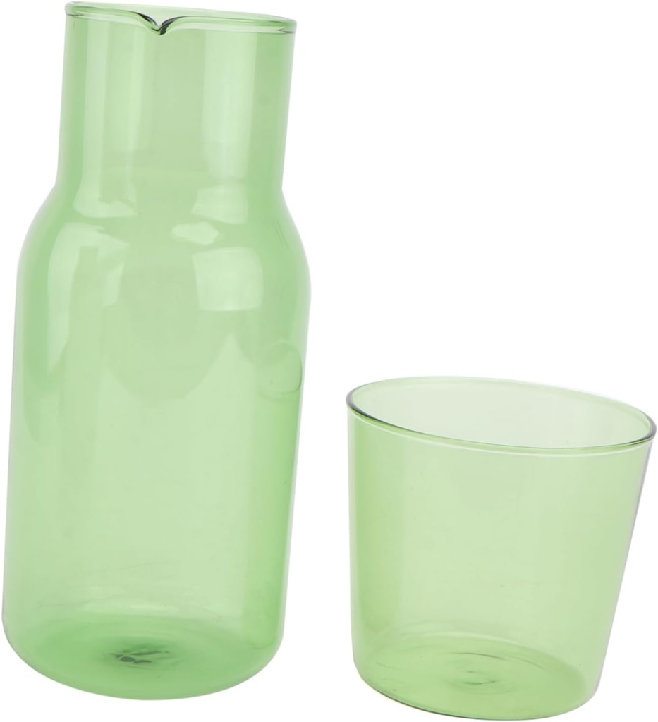 Borosilicate Glass Cup and Water Bottle Set Water Cup Bottle Kitchenware Hotel Supplies for Thanksgiving Parties