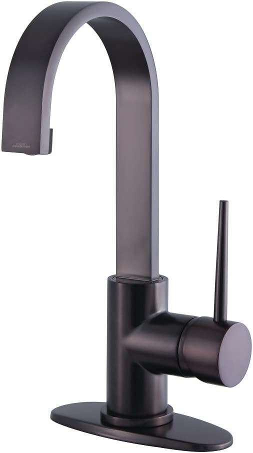 Kingston Brass LS8215NYL New York Bathroom Faucet, 5-1/16", Oil Rubbed Bronze