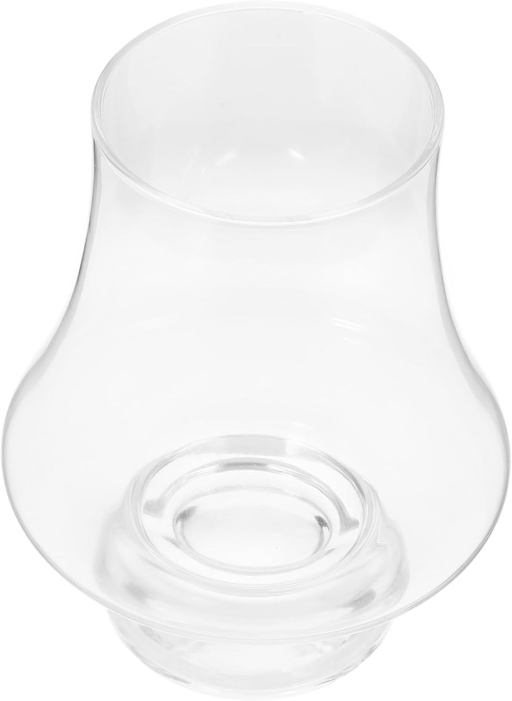 Alipis Stylish Glassware Ribbed Margarita Goblet Glasses for Iced Tea Cocktails