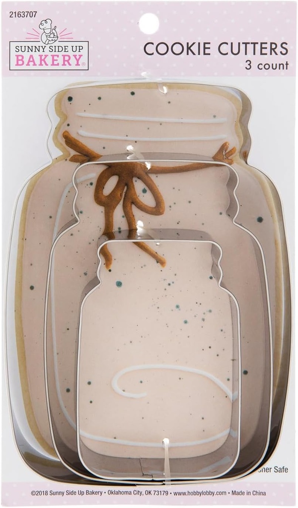 Hobby Lobby Jar Cookie Cutter Set