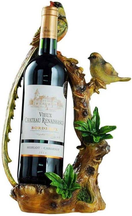 Wine Rack Wine Storage Holder Creative Bird Wine Rack Decoration Personality Home Kitchen Restaurant Wine RackCountertop Cabinet Cellar Wine Storage