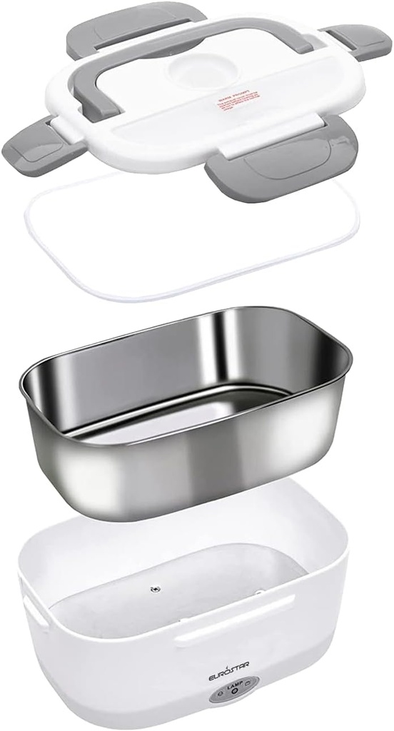 EUROSTAR LB150GY Electric Lunchbox, Gray