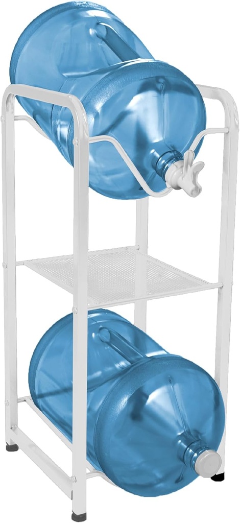 Brio Stainless Steel Dispenser/Storage Stand (White)