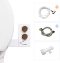 TUSHY Self-Cleaning Cool to Warm Water Bidet Attachment. Easy Universal DIY Install, No Plumber Required (Sink Connection Needed for Water Temperature Control), Bronze Knob