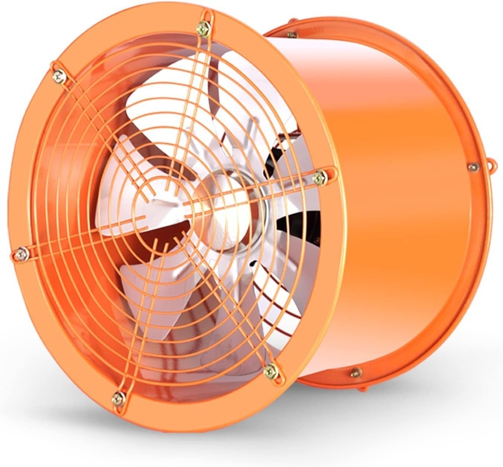 Ventilation Fan High-Speed Inline Duct Ventilation Fan Industrial Exhaust Fan Household Kitchen Ventilator 16-inch Commercial Powerful Vent Fan, 280W Ventilating Fan,