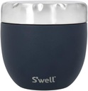 S'well Stainless Steel Food Bowls - 21.5oz - Azurite Eats - Triple-Layered Vacuum-Insulated Containers Keeps Food Cold for 11 Hours and Hot for 7 - Condensation-Free, Leak-Free and Dishwasher-Safe