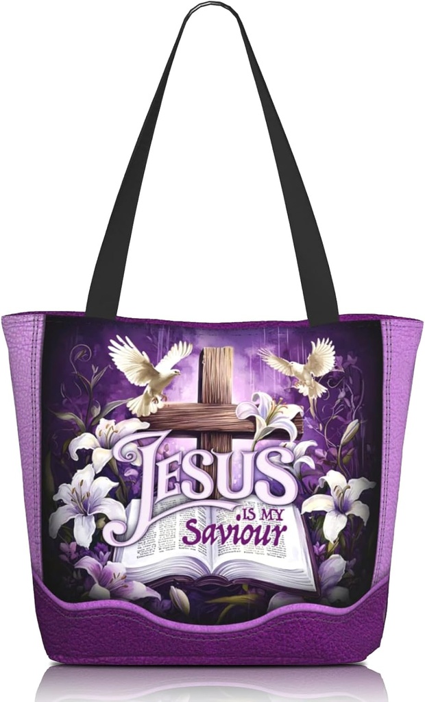 Tote Bag For Women, Tote Bag With Zipper Large Shoulder Bag For Women Travel, Work, Office, College, Nursing