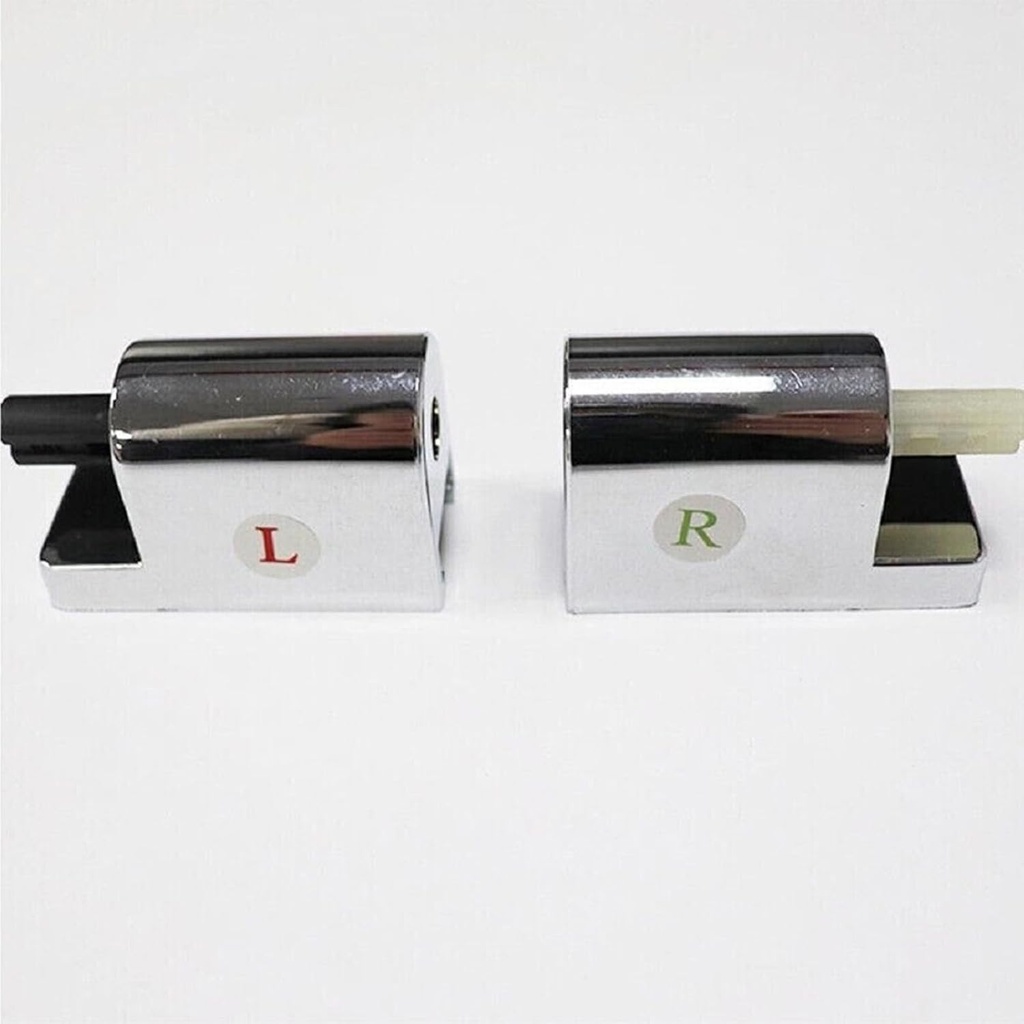 BODYA 2Pcs Toilet Seats Cover Hinges Replacement Toilet Soft Close Hinges Accessory Silver