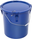Fryer Grease Bucket, 6 Gallon Oil Disposal Caddy, Steel Fryer Oil Bucket with Locking Lid & Filter Bag, Fryer Grease Bucket for Restaurant Kitchens, Fast Food Chains, Hot Pot Restaurants…