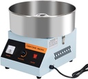 Cotton Candy Machine Commercial. Electric Candy Floss Maker with Stainless Steel Bowl,Sugar Scoop, Storage Drawer for Family, Party, Park, Christmas,Birthday Blue (Blue)