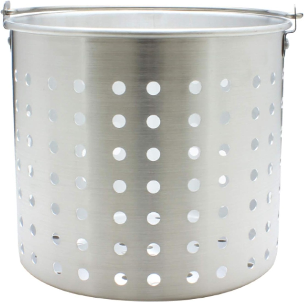 Thunder Group 40 Quart Aluminum Steamer Basket