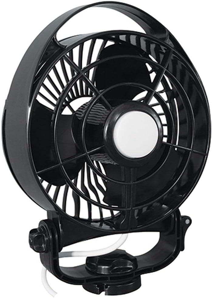 Caframo 748CA-BBX Bora 12V Multi-Purpose 3-Speed Black Marine Ventilation Fan