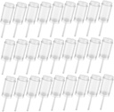 40pcs Cake Push Pops Containers Cake Pop Carrier Holder for Pusher Round Ice Push Holders Lids