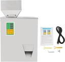 Automatic Powder Filling Machine, 10-500g/0.02-1.1lbs, ±2g /0.004lbs Intelligent Powder Particle Dispenser, Particle Weighing Filling Machine for Tea Seeds Grains Powder Flour Beans