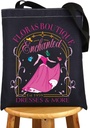 G2TUP Sleeping Princess Tote Bag Flora & Merryweather & Fauna Gift Fairy Godmothers Gifts Fairytale Princess Shoulder Bag