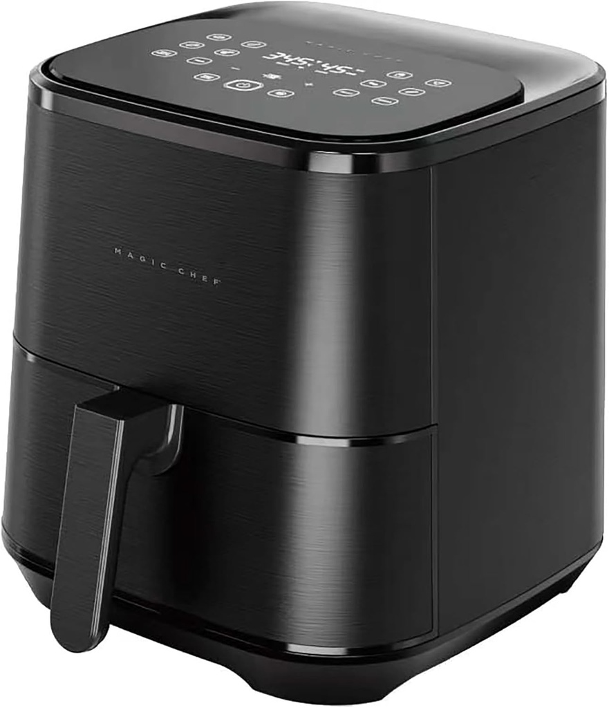 5.8 qt. Panel Air Fryer, in Black