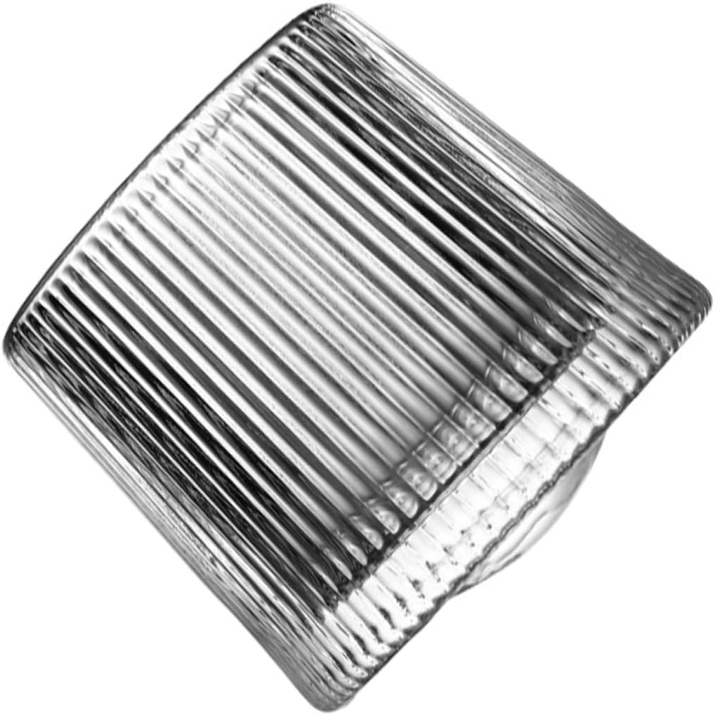 Alipis Whisky Glasses Bourbon Cup Tasting Cup Charred Whiskey Rotation Base Heat Resistant Pub Bar