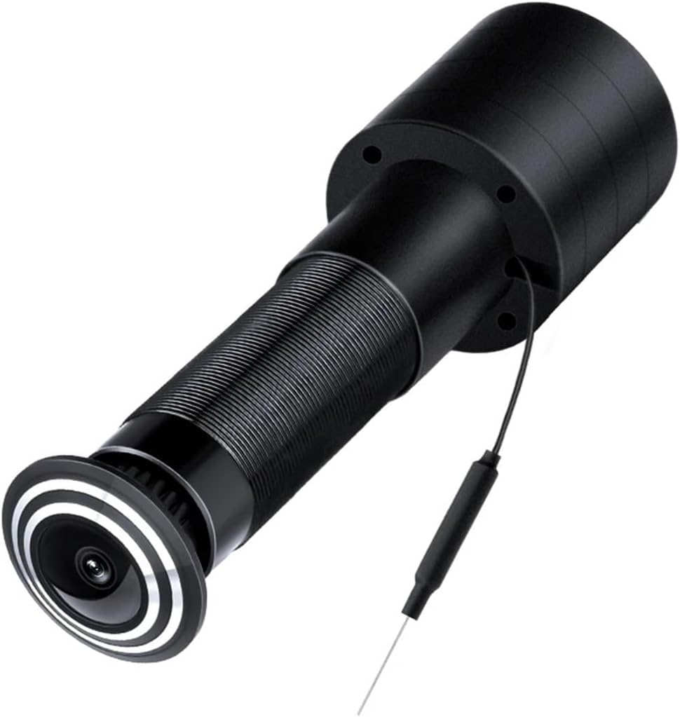 WiFi Peephole Camera Door Eye viewer, high-Definition 1080P PIR Night Vision Motion Detection, Smart Home Security(Peephole Camera)