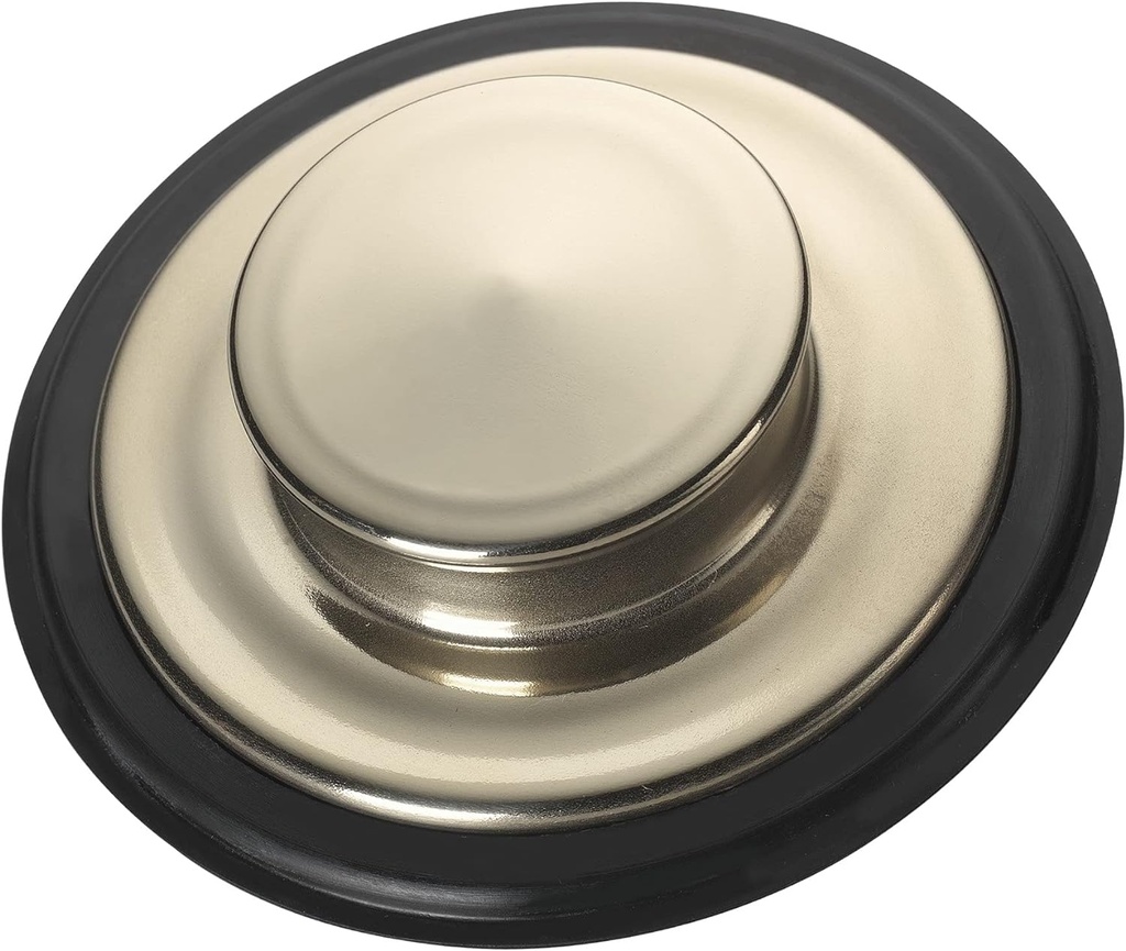 INSINKERATOR Kitchen Sink Stopper for INSINKERATOR Garbage Disposal, STP-SSB, Brushed Stainless Steel