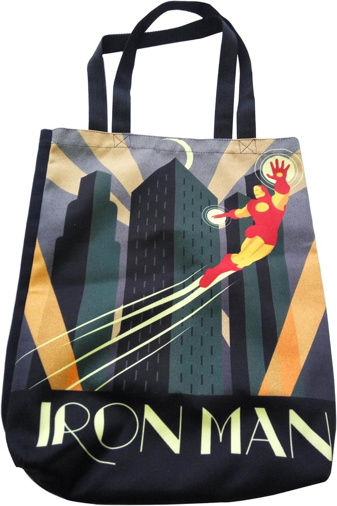 BB Designs Iron Man Canvas Tote Bag