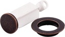 Moen Oil Rubbed Bronze Replacement Bathroom Pop-Up Sink Drain Plug and Seat, 10709ORB