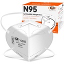 N95 Mask NIOSH Approved 25-Pack, Particulate Respirator N95 Face Masks Universal Fit - Individually Wrapped