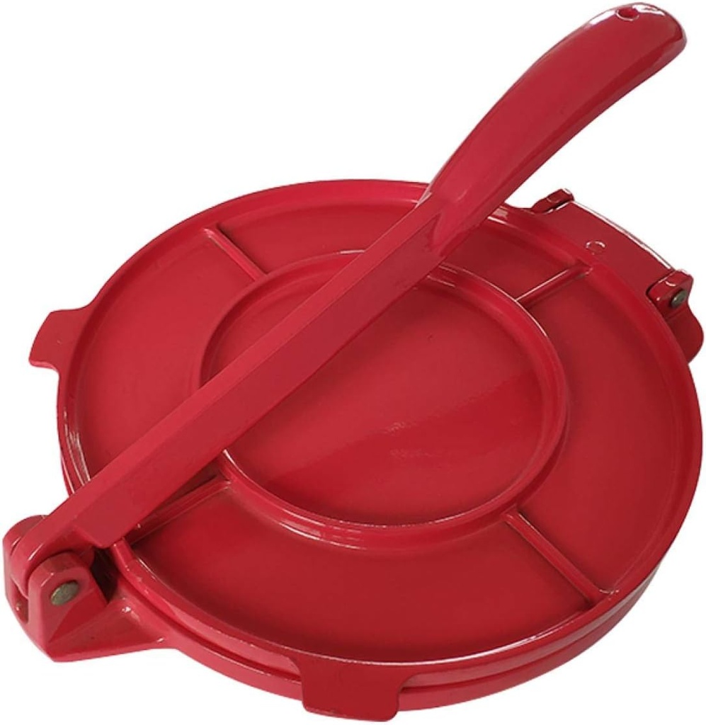 8 Inch Tortilla Press Maker, Foldable Aluminum Flour Tortilla Press, Non-Stick Rotis Press, Dough Press Bakeware Gadgets DIY Baking Tool Accessories