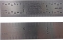 Made in USA PEC 6" Rigid Stainless Steel 4R Machinist Engineer Ruler / Rule 1/64, 1/32, 1/8, 1/16