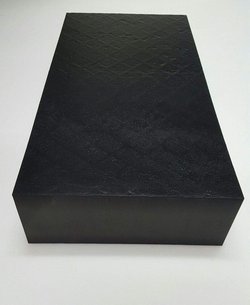Minicell Closed Cell Foam Waterproof with Skin 24"x 12 x 4.5" Thick Black