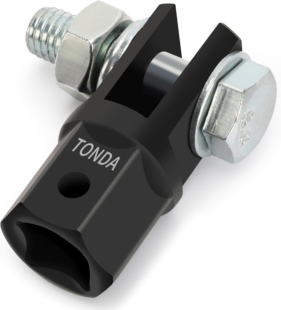 TONDA Scissor Jack Drill Adapter for 1/2 Inch Impact Wrench or 13/16 Inch Lug Wrench
