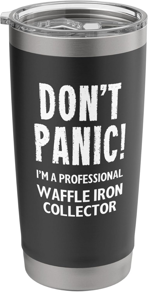 Waffle Iron Collector Stainless Steel Insulated Tumbler