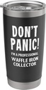 Waffle Iron Collector Stainless Steel Insulated Tumbler