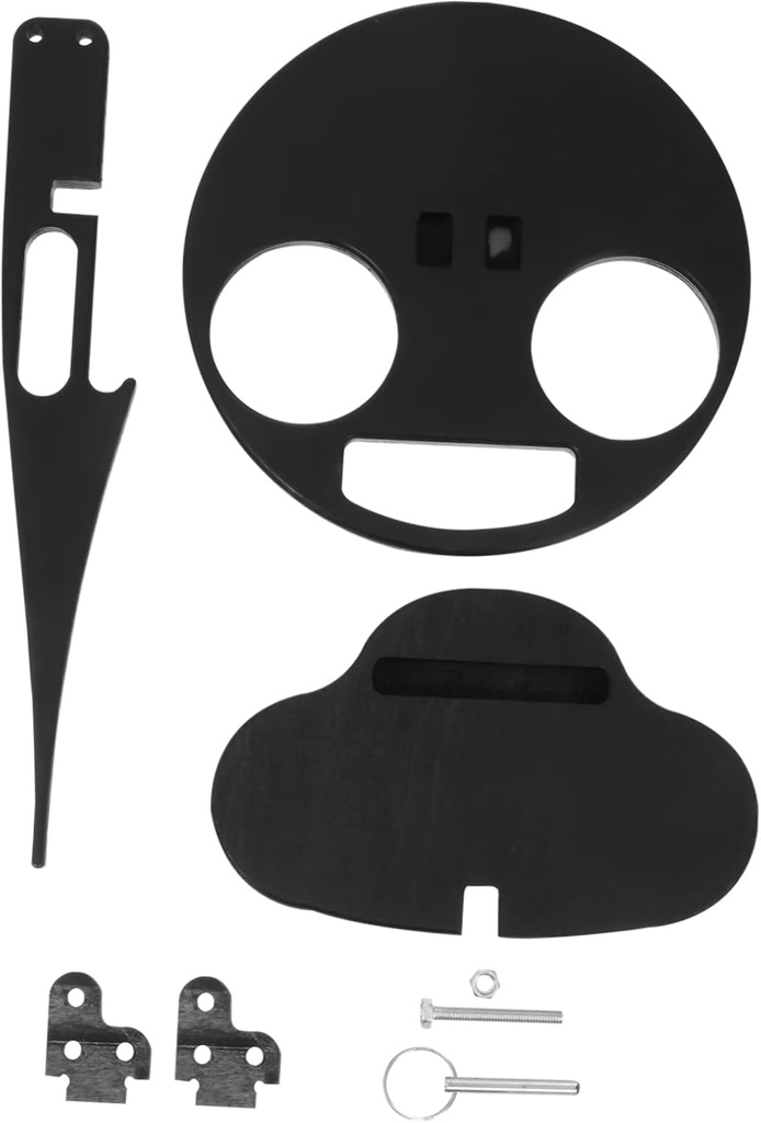 SUPVOX Foldable Outdoor Wine Table Portable Round Wood Table for Garden Beach and Camping Double-Layer Serving Desk Weather-Resistant Finish