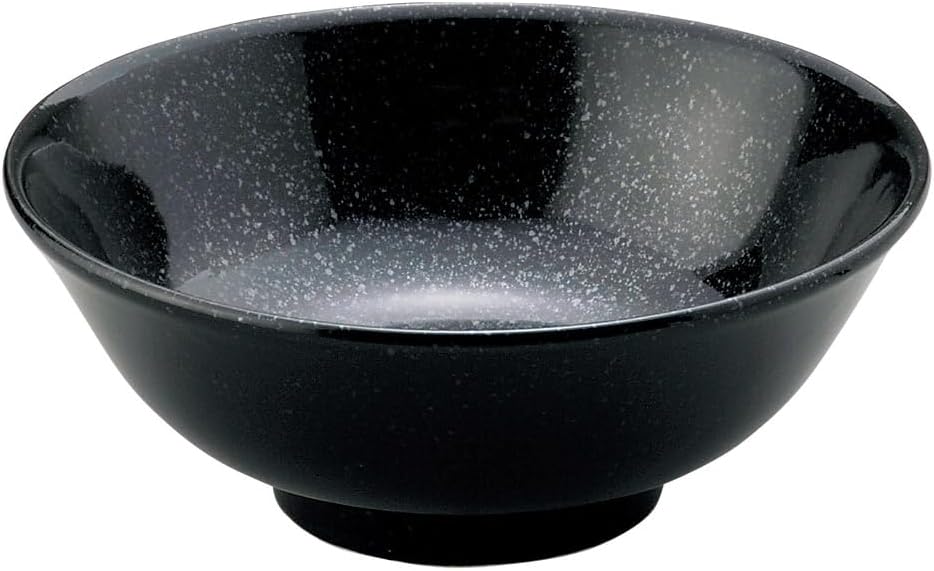 セトモノホンポ(Setomonohonpo) ASIAN (Black Ground) 6.5 inch (19.6 x 19.6 x 7.7 cm), 18.3 oz (520 g)