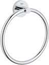 Grohe 40365001 Essentials Metal 7.48-in. Towel-Ring, Starlight Chrome