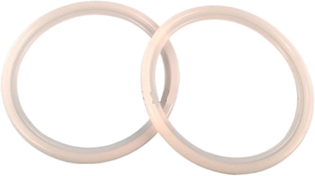 A Pair Big Sealing Rings ，Compatible for Vevor Ice Cream Makers Accessories Silicone Circle Gaskets ，Compatible for YKF Soft Serve Machines Fittings Two Pieces