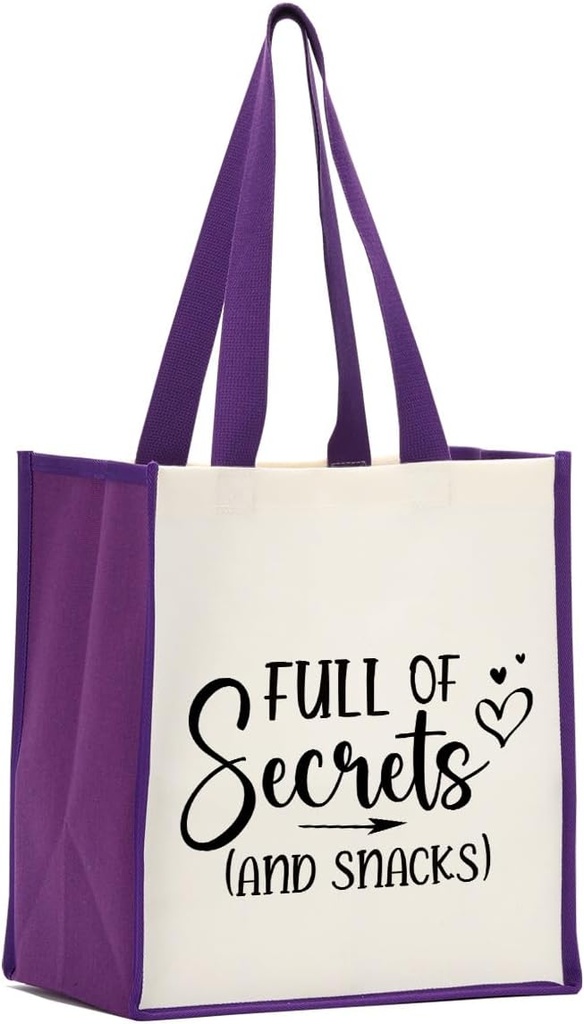 Funny Gifts Shopping Tote Bag Christmas Presents for Women Waterproof Beach Bag Grocery Bags Canvas Tote Bag